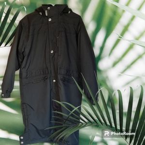 Avalanche Black Winter Ski Parka Men XS